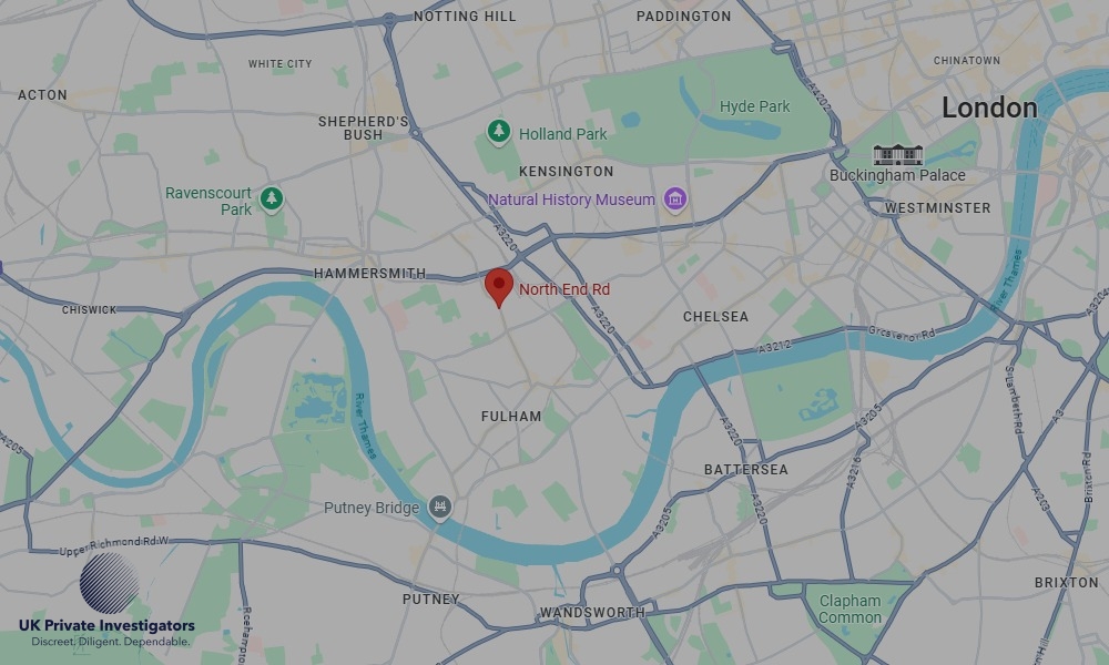 UK Private Investigators - Areas our detectives operate in North End