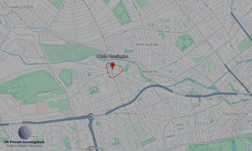 UK Private Investigators - Areas our detectives operate in North Kensington