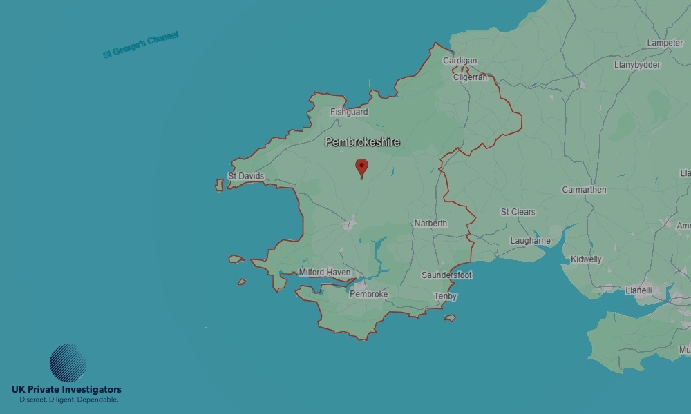 UK Private Investigators - Areas our detectives operate in Pembrokeshire