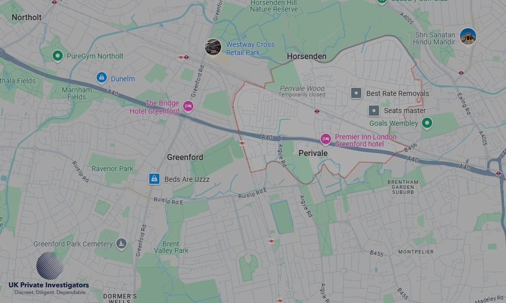 UK Private Investigators - Areas our detectives operate in Perivale