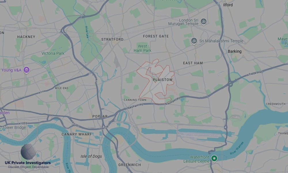 UK Private Investigators - Areas our detectives operate in Plaistow