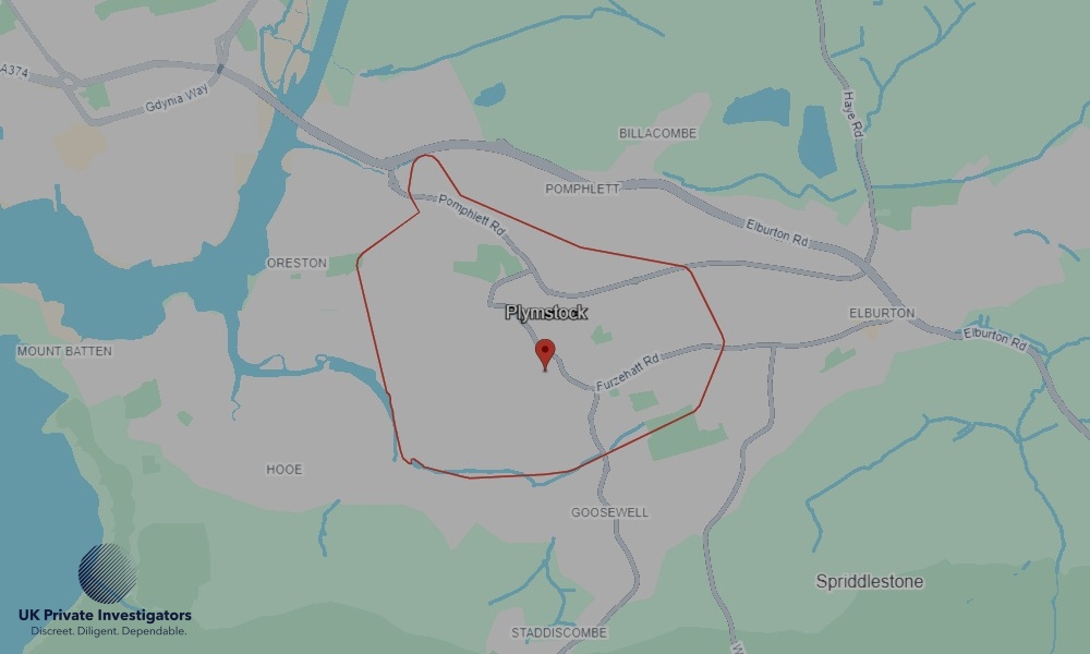 UK Private Investigators - Areas our detectives operate in Plymstock