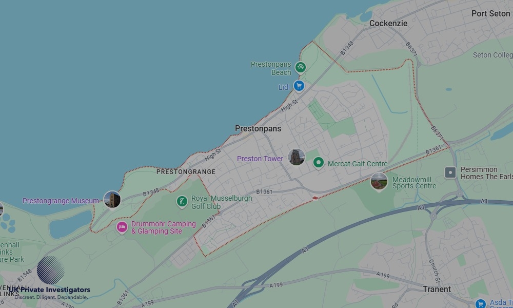 UK Private Investigators - Areas our detectives operate in Prestonpans