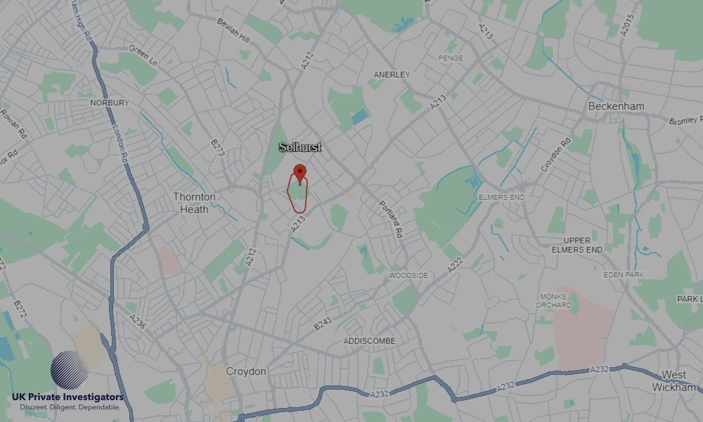 UK Private Investigators - Areas our detectives operate in Selhurst