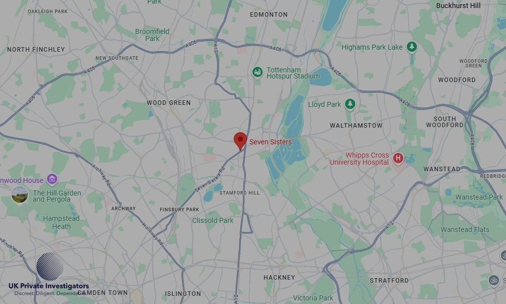 UK Private Investigators - Areas our detectives operate in Seven Sisters