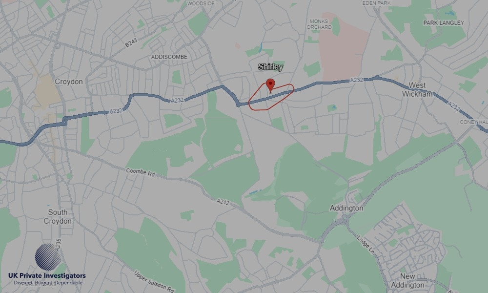 UK Private Investigators - Areas our detectives operate in Shirley