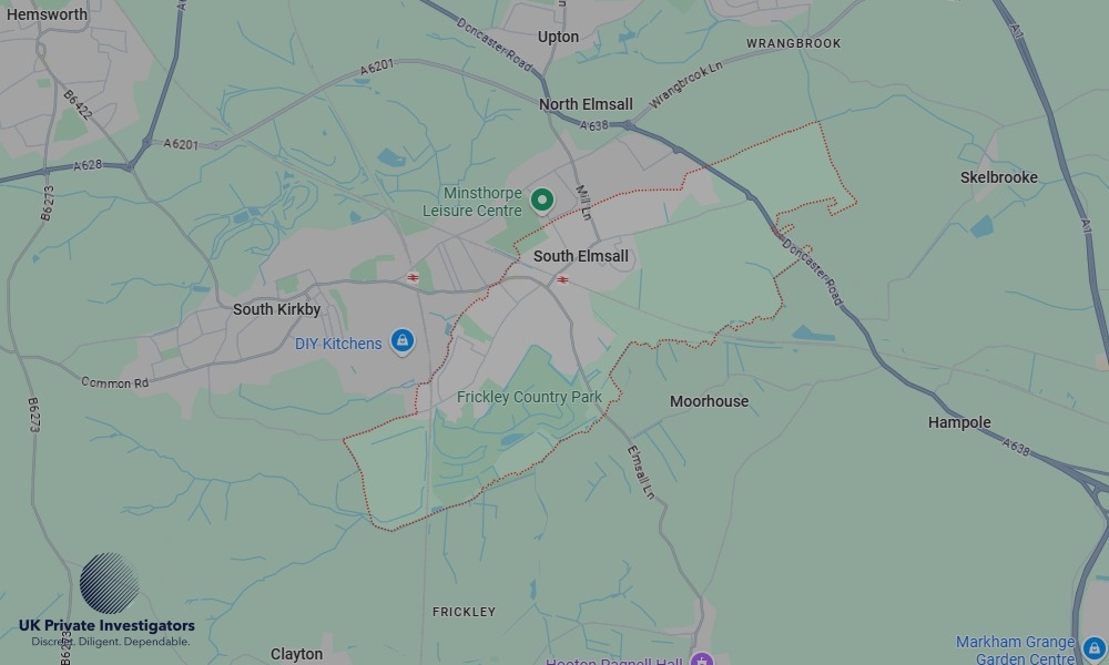 UK Private Investigators - Areas our detectives operate in South Elmsall
