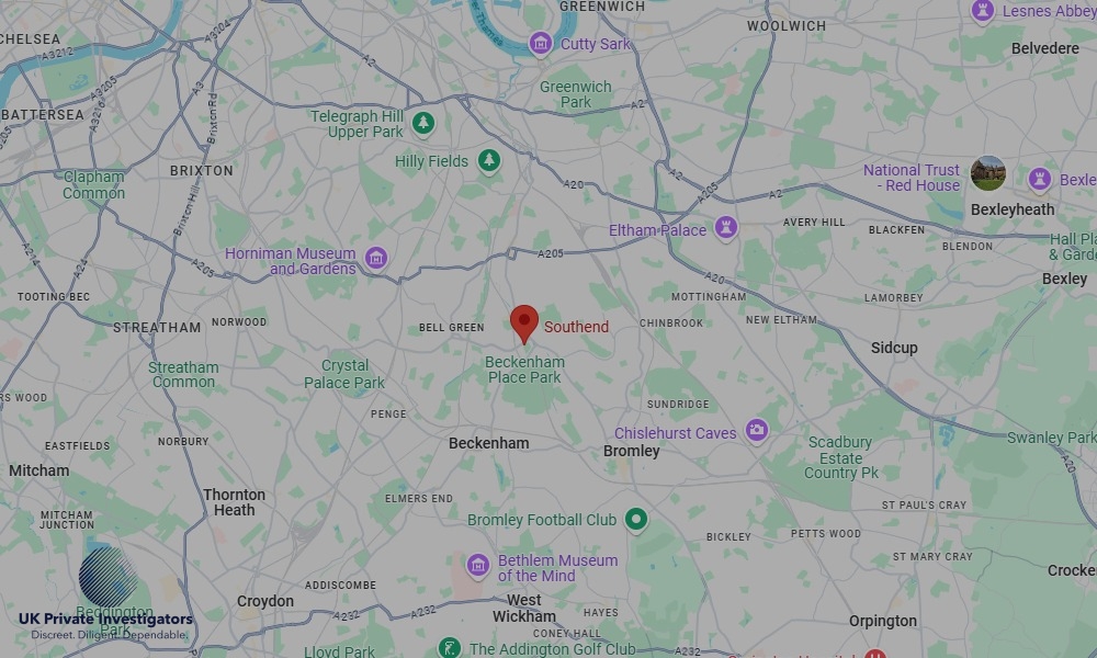UK Private Investigators - Areas our detectives operate in Southend