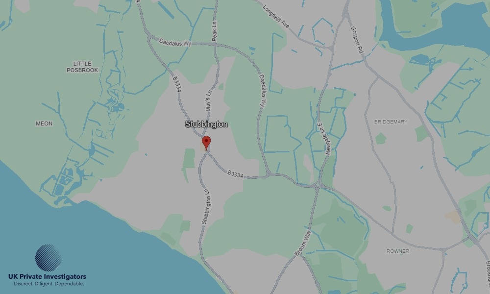UK Private Investigators - Areas our detectives operate in Stubbington
