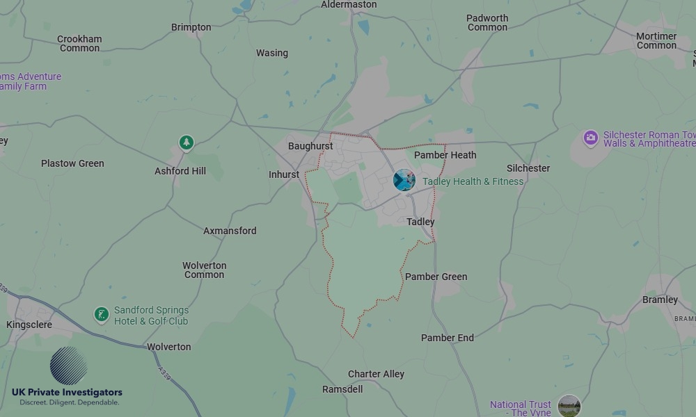 UK Private Investigators - Areas our detectives operate in Tadley
