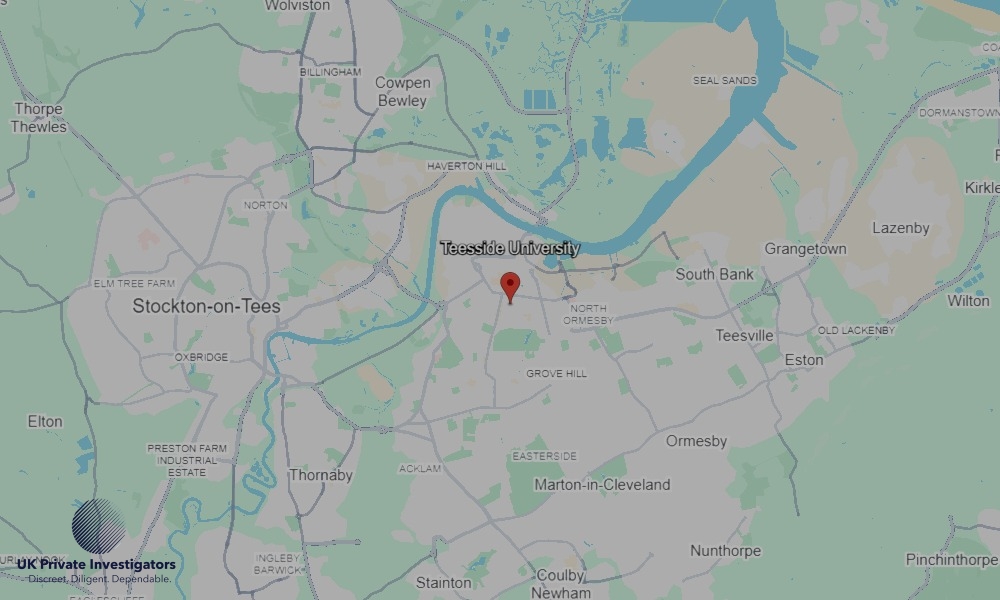 UK Private Investigators - Areas our detectives operate in Teesside