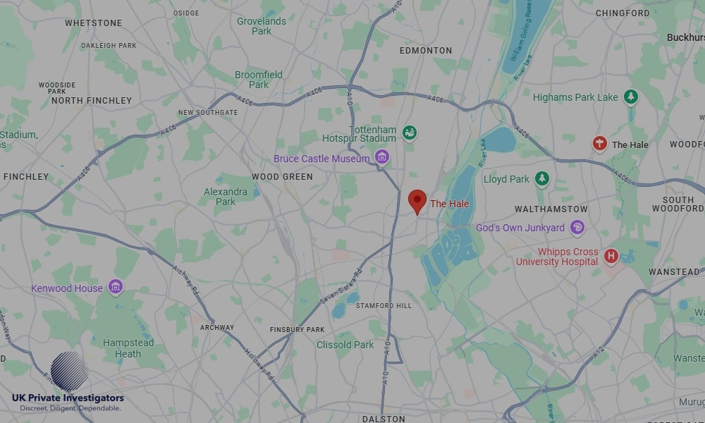 UK Private Investigators - Areas our detectives operate in The Hale