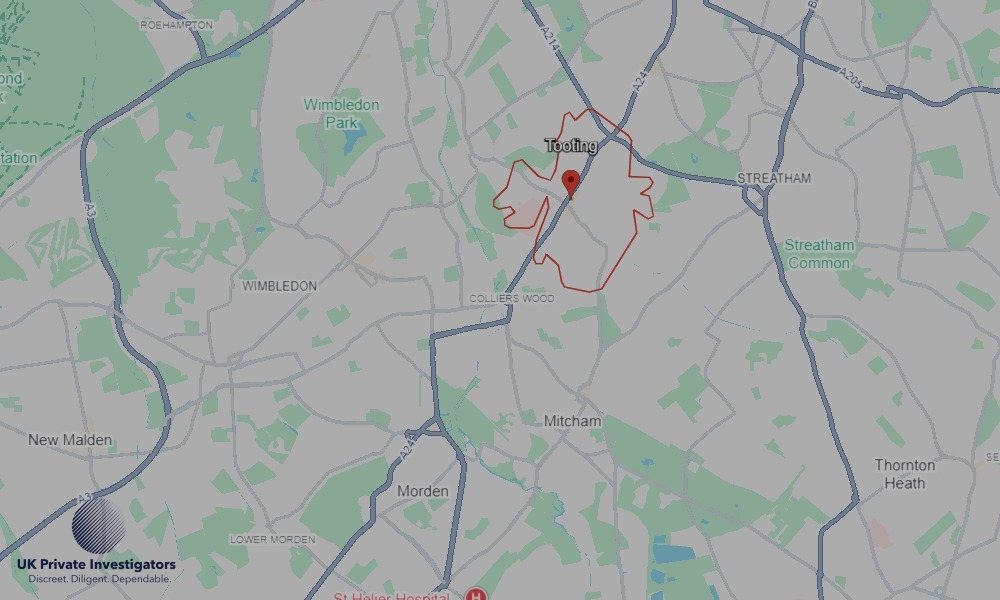 UK Private Investigators - Areas our detectives operate in Tooting