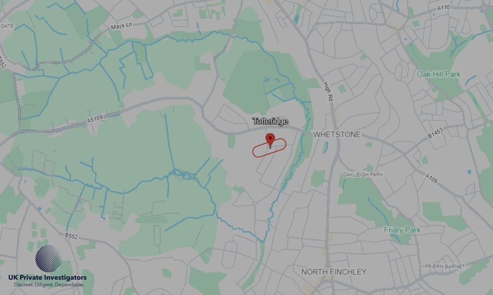 UK Private Investigators - Areas our detectives operate in Totteridge