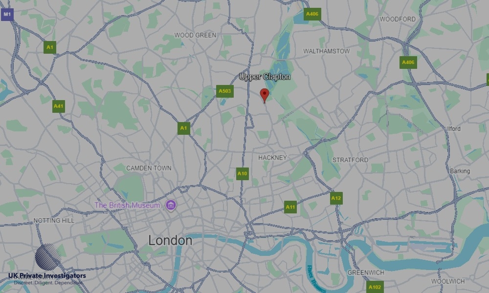 UK Private Investigators - Areas our detectives operate in Upper Clapton