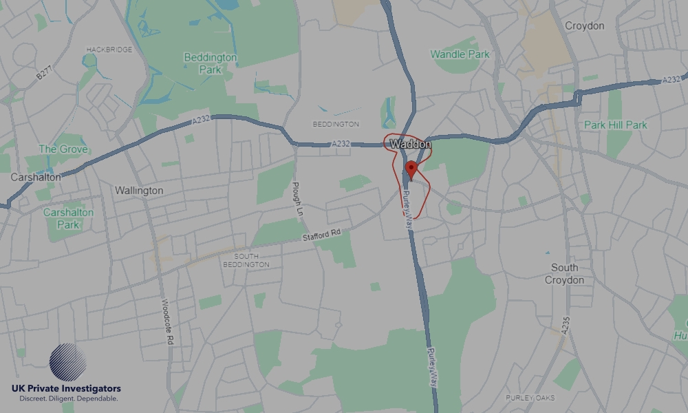 UK Private Investigators - Areas our detectives operate in Waddon