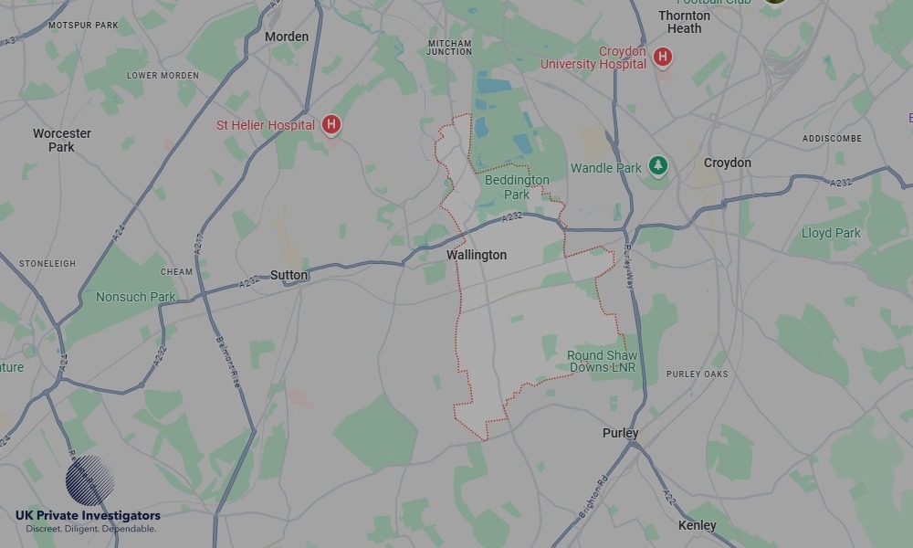 UK Private Investigators - Areas our detectives operate in Wallington