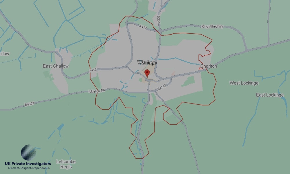 UK Private Investigators - Areas our detectives operate in Wantage