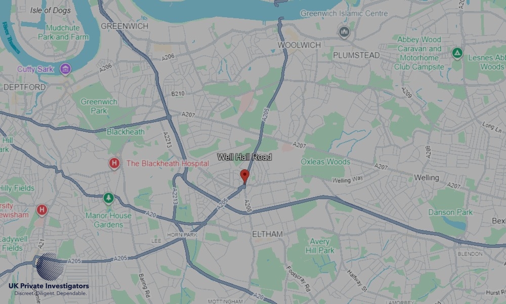 UK Private Investigators - Areas our detectives operate in Well Hall