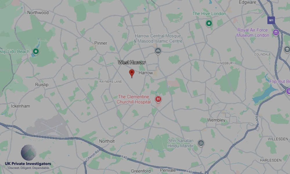 UK Private Investigators - Areas our detectives operate in West Harrow