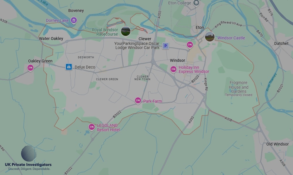 UK Private Investigators - Areas our detectives operate in LoWindsorndon