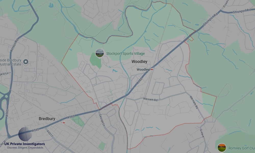 UK Private Investigators - Areas our detectives operate in LoWoodleyndon