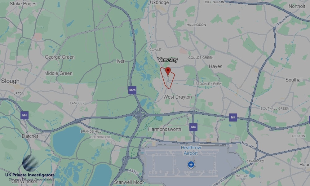 UK Private Investigators - Areas our detectives operate in Yiewsley