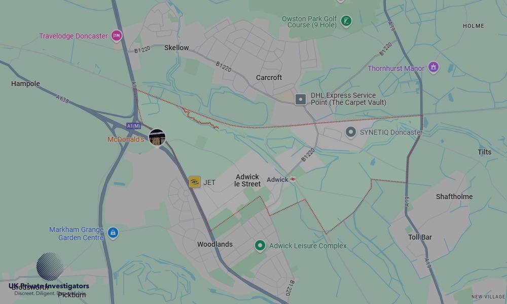 Areas in Adwick-le-Street where we serve legal documents 24/7