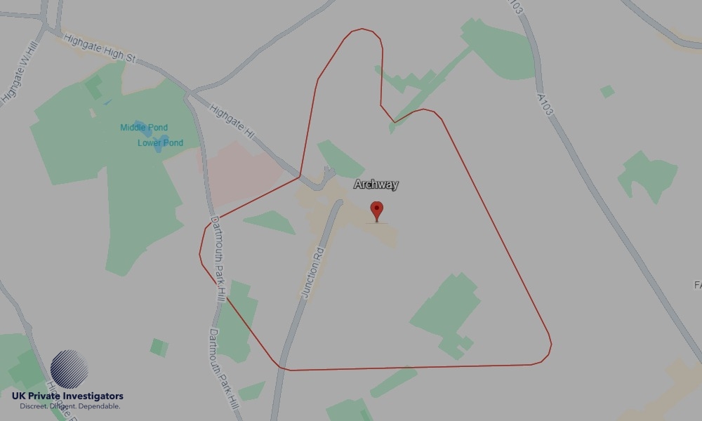 Areas in Archway where we serve legal documents 24/7