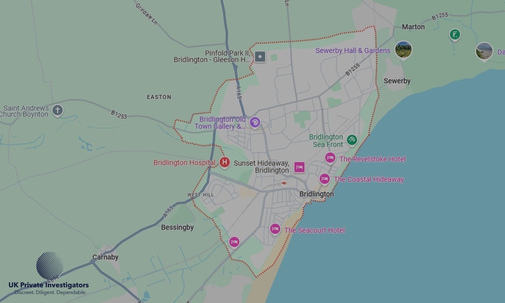 Areas in Bridlington where we serve legal documents 24/7