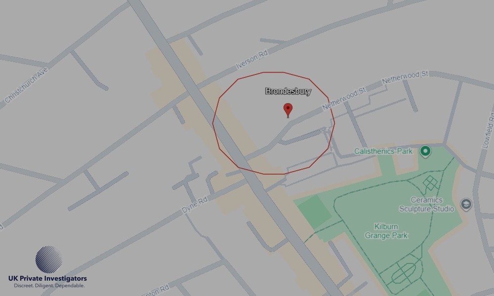 Areas in Brondesbury where we serve legal documents 24/7