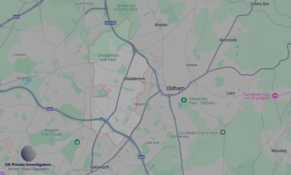 Areas in Chadderton where we serve legal documents 24/7