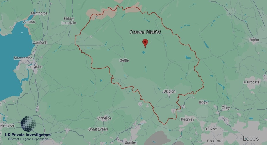 Areas in Craven where we serve legal documents 24/7