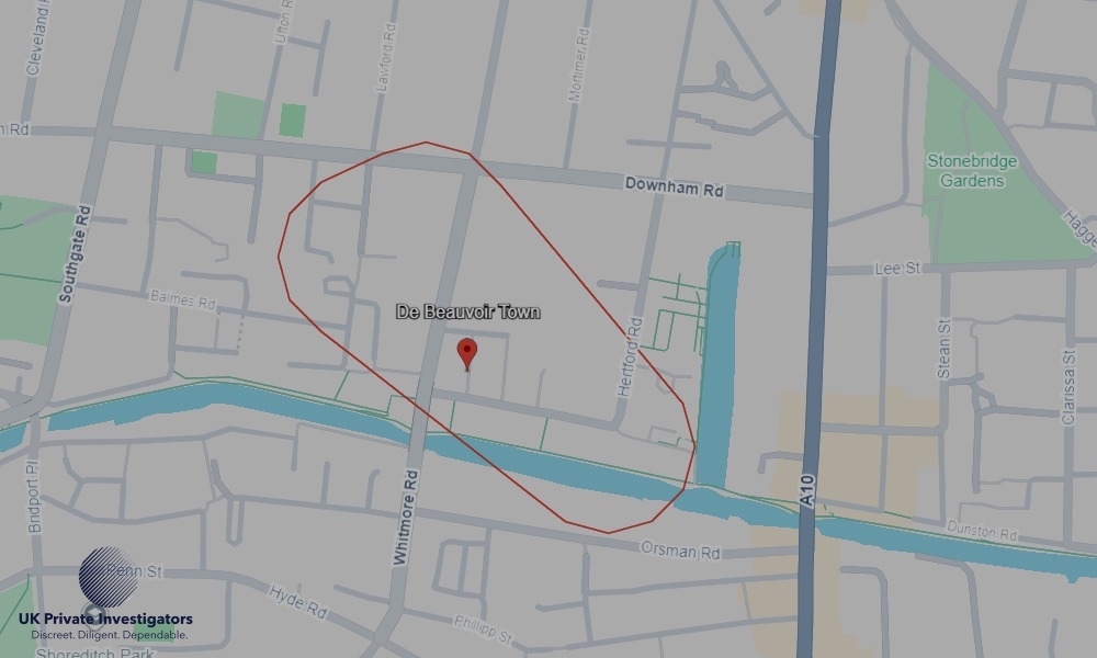 Areas in De Beauvoir Town where we serve legal documents 24/7