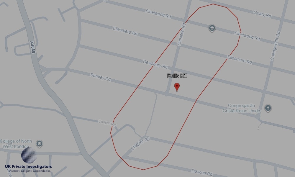 Areas in Dollis Hill where we serve legal documents 24/7