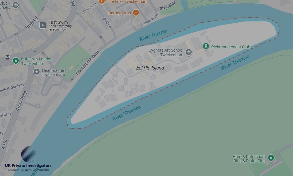 Areas in Eel Pie Island where we serve legal documents 24/7