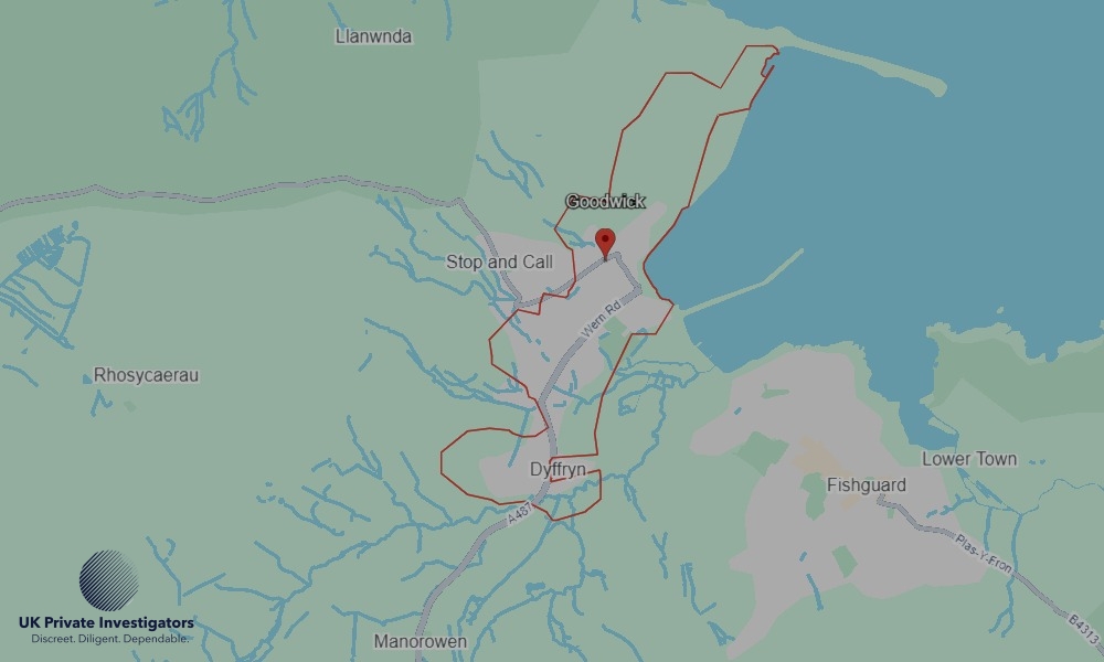 Areas in Goodwick where we serve legal documents 24/7