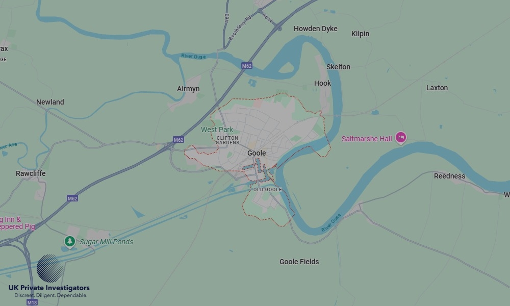 Areas in Goole where we serve legal documents 24/7