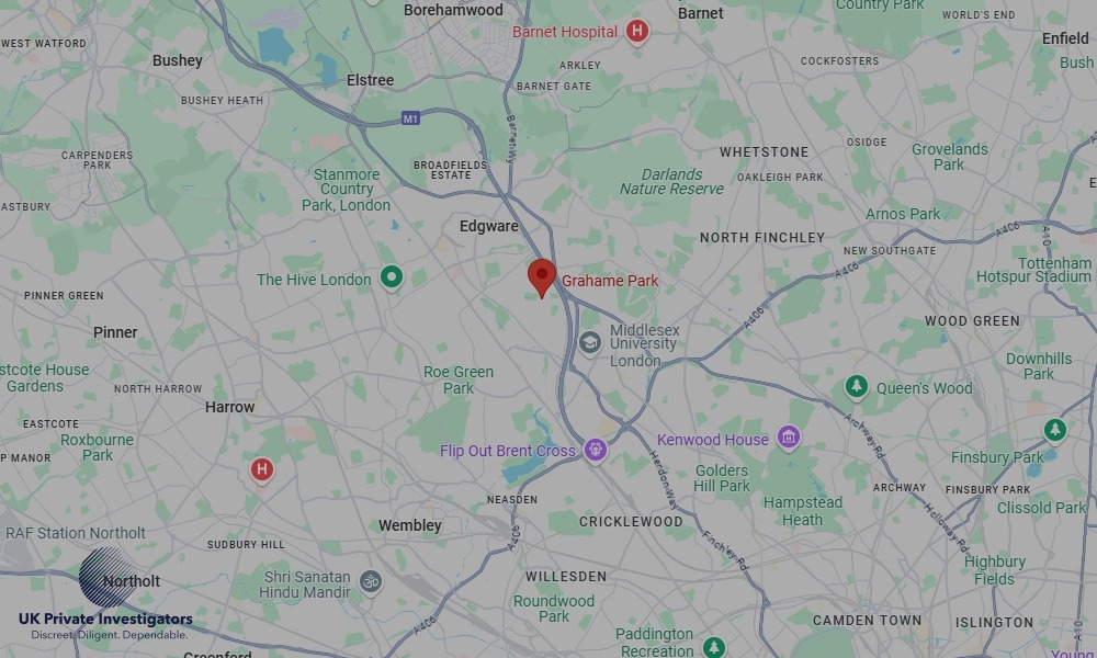 Areas in Grahame Park where we serve legal documents 24/7
