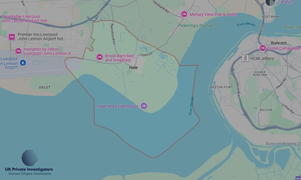 Areas in Hale where we serve legal documents 24/7
