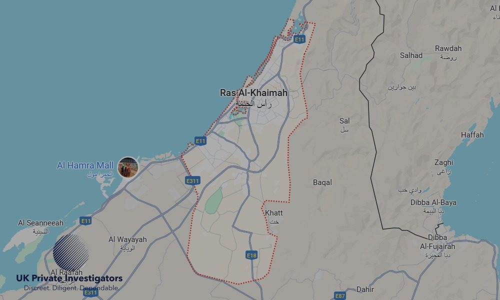 Areas in Ras Al Khaimah where we serve legal documents 24/7