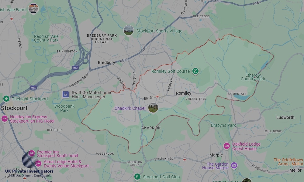 Areas in Romiley where we serve legal documents 24/7