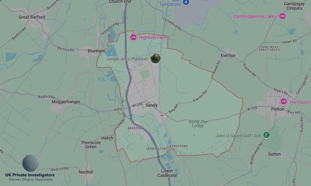 Areas in Sandy where we serve legal documents 24/7