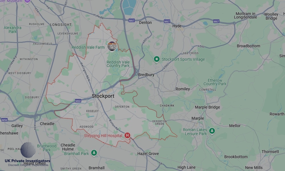 Areas in Stockport where we serve legal documents 24/7