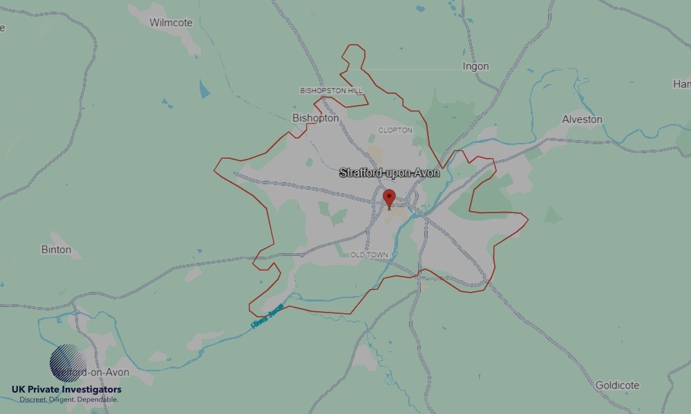 Areas in Stratford-upon-Avon where we serve legal documents 24/7