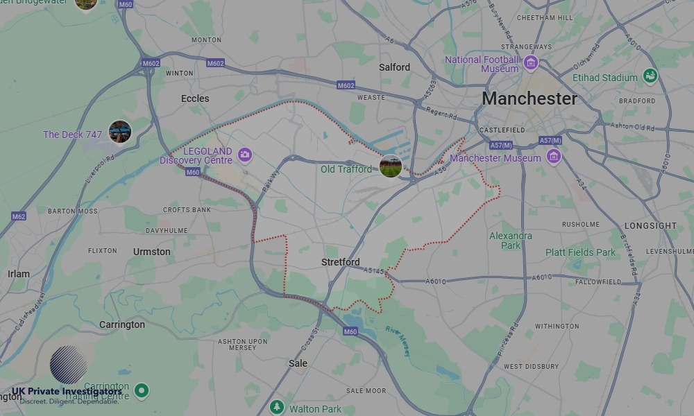 Areas in Stretford where we serve legal documents 24/7