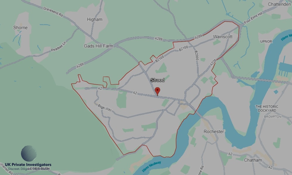 Areas in Strood where we serve legal documents 24/7