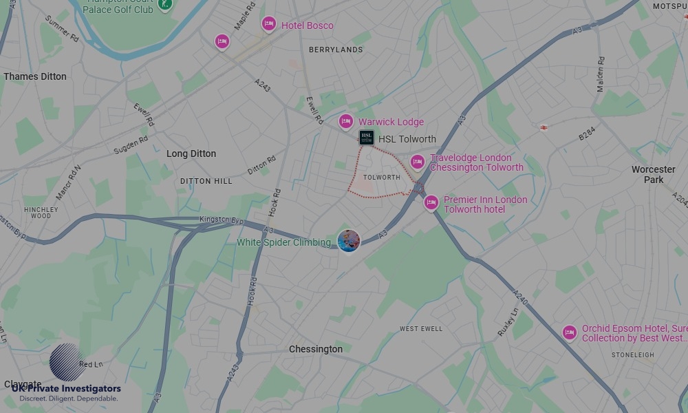 Areas in Tolworth where we serve legal documents 24/7