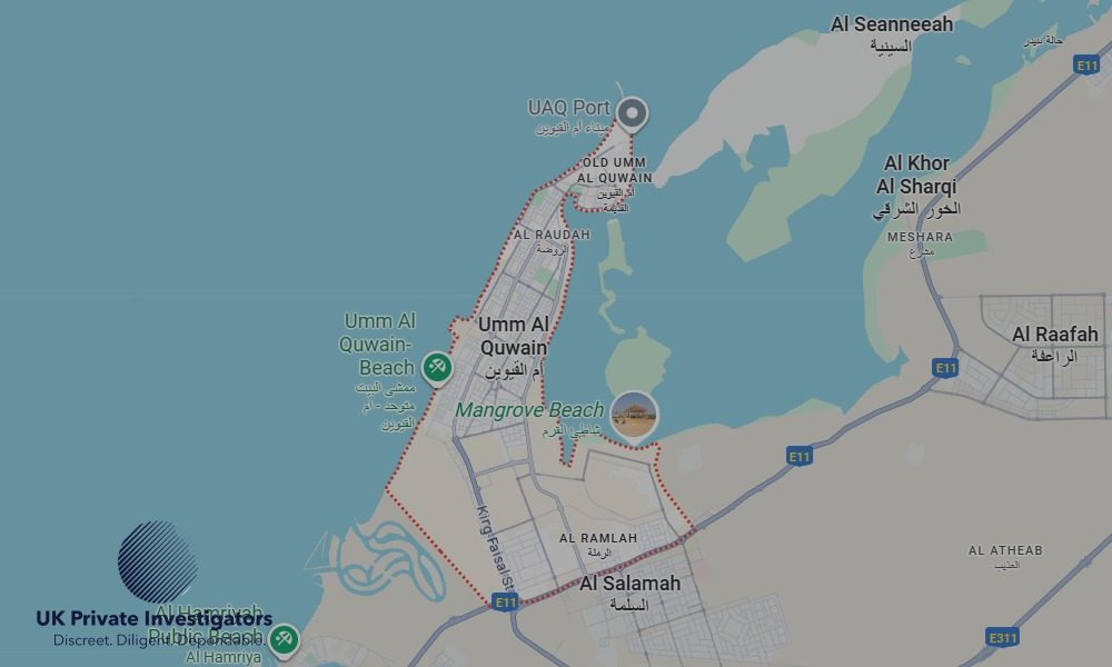 Areas in Umm Al Quwain where we serve legal documents 24/7