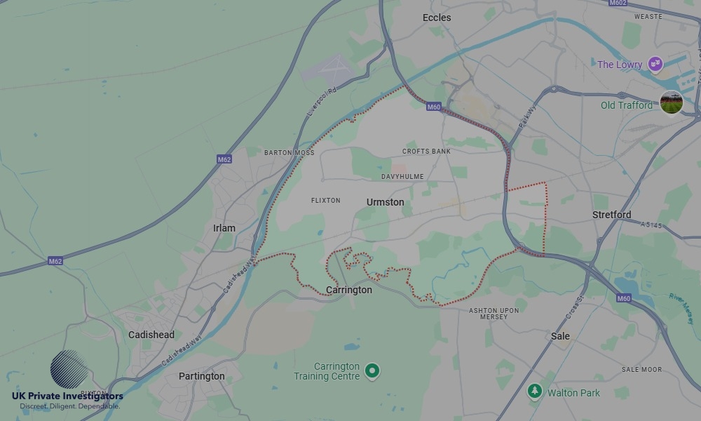 Areas in Urmston where we serve legal documents 24/7
